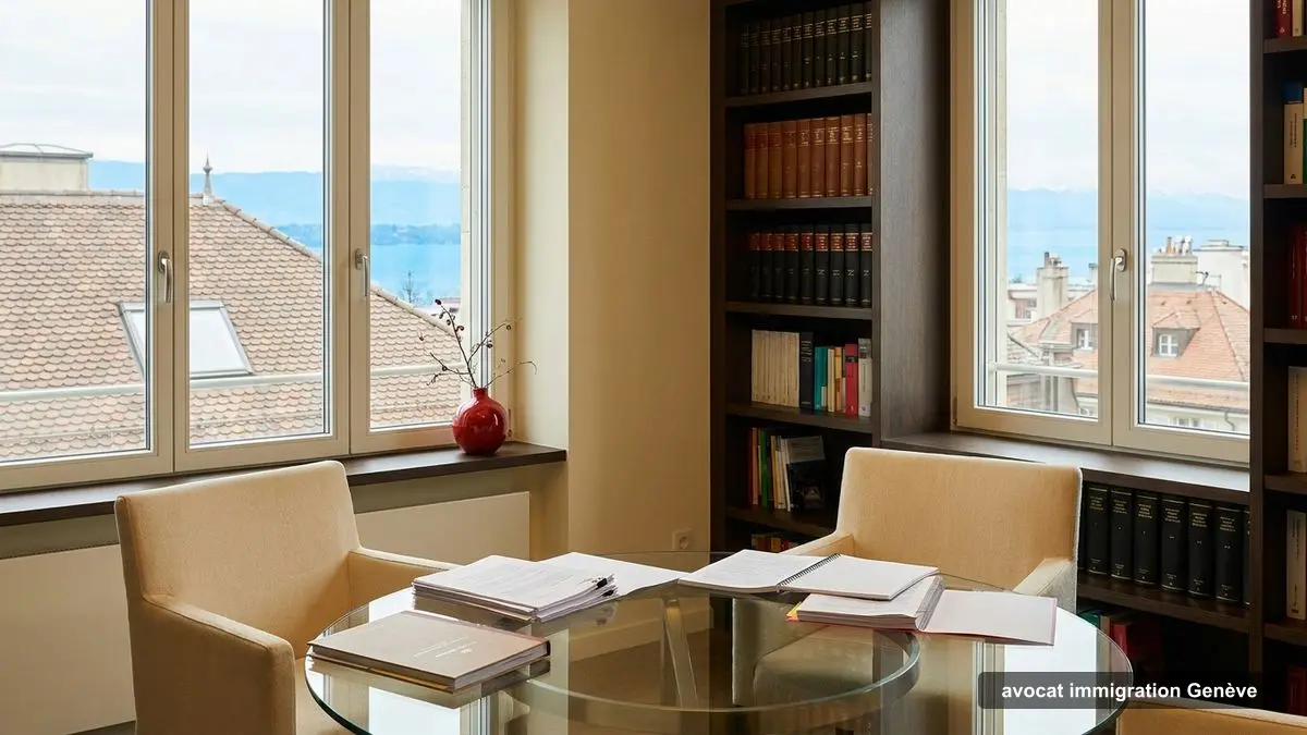 Meeting room of a law firm in Geneva