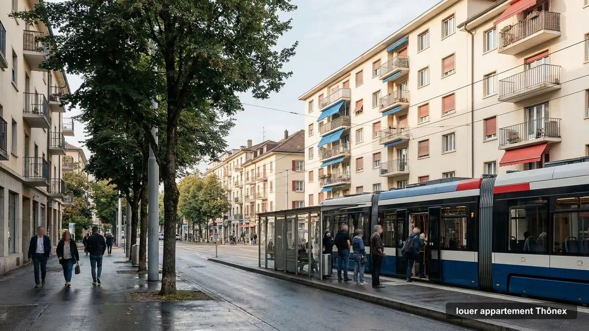 Logements à Thônex, canton de Genève