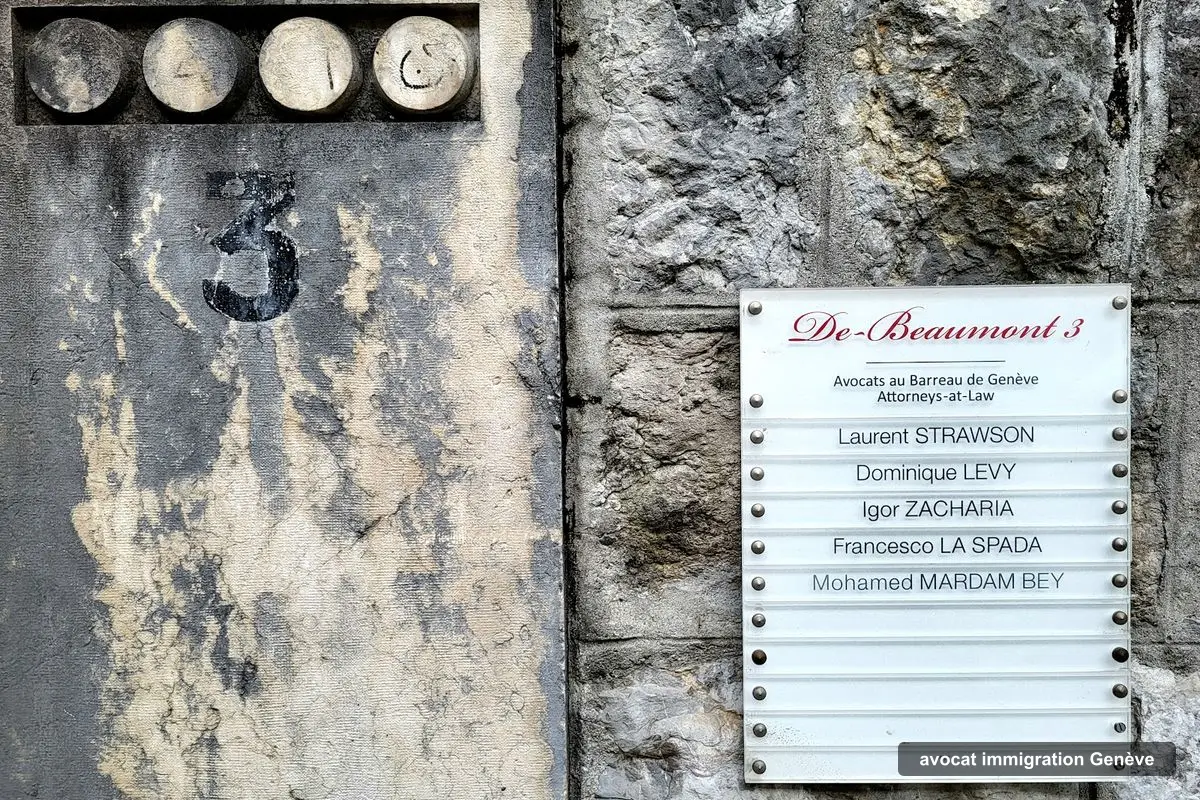 Etude d'Avocats De-Beaumont 3, immigration lawyer in Geneva