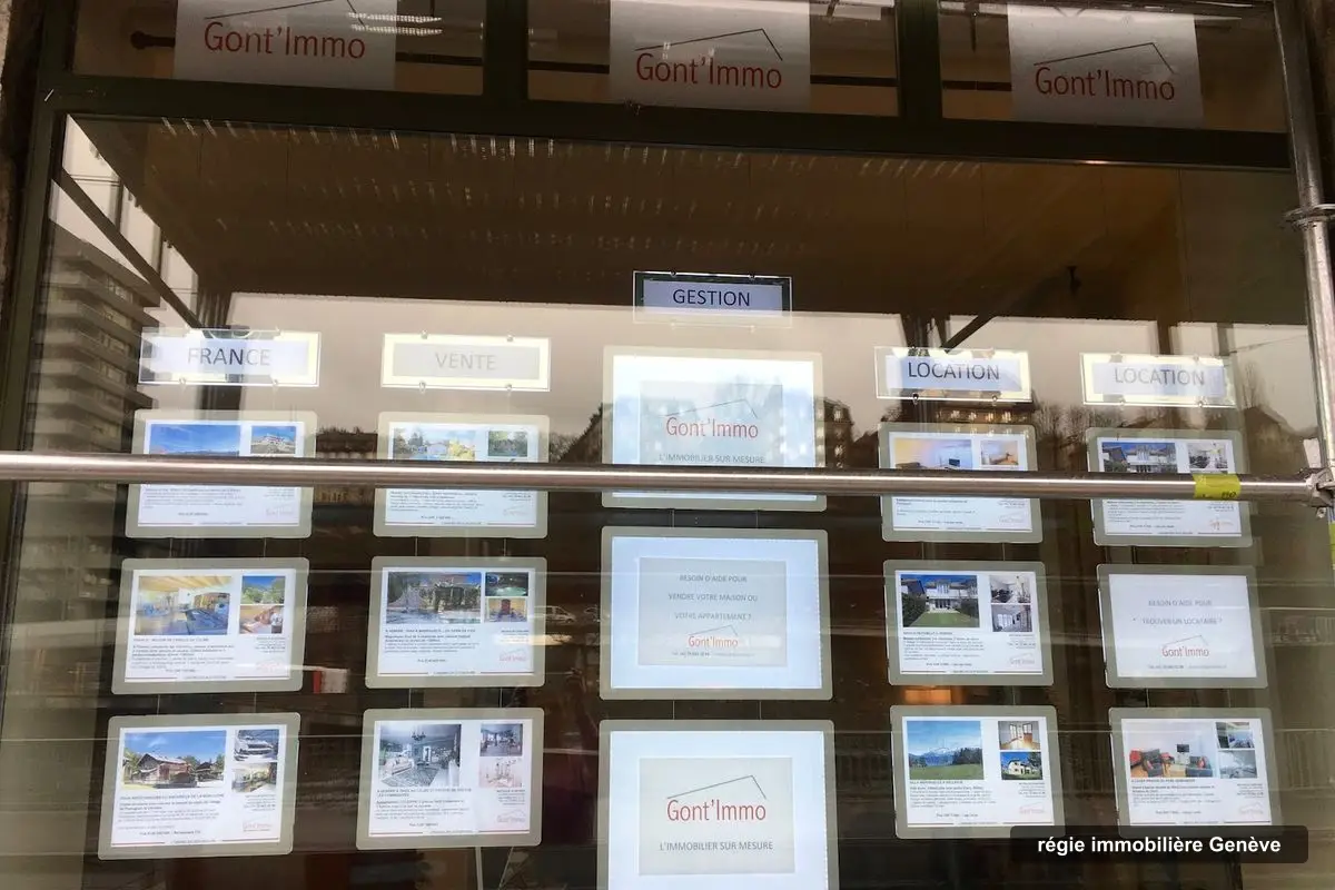 GontImmo, letting agency in Geneva